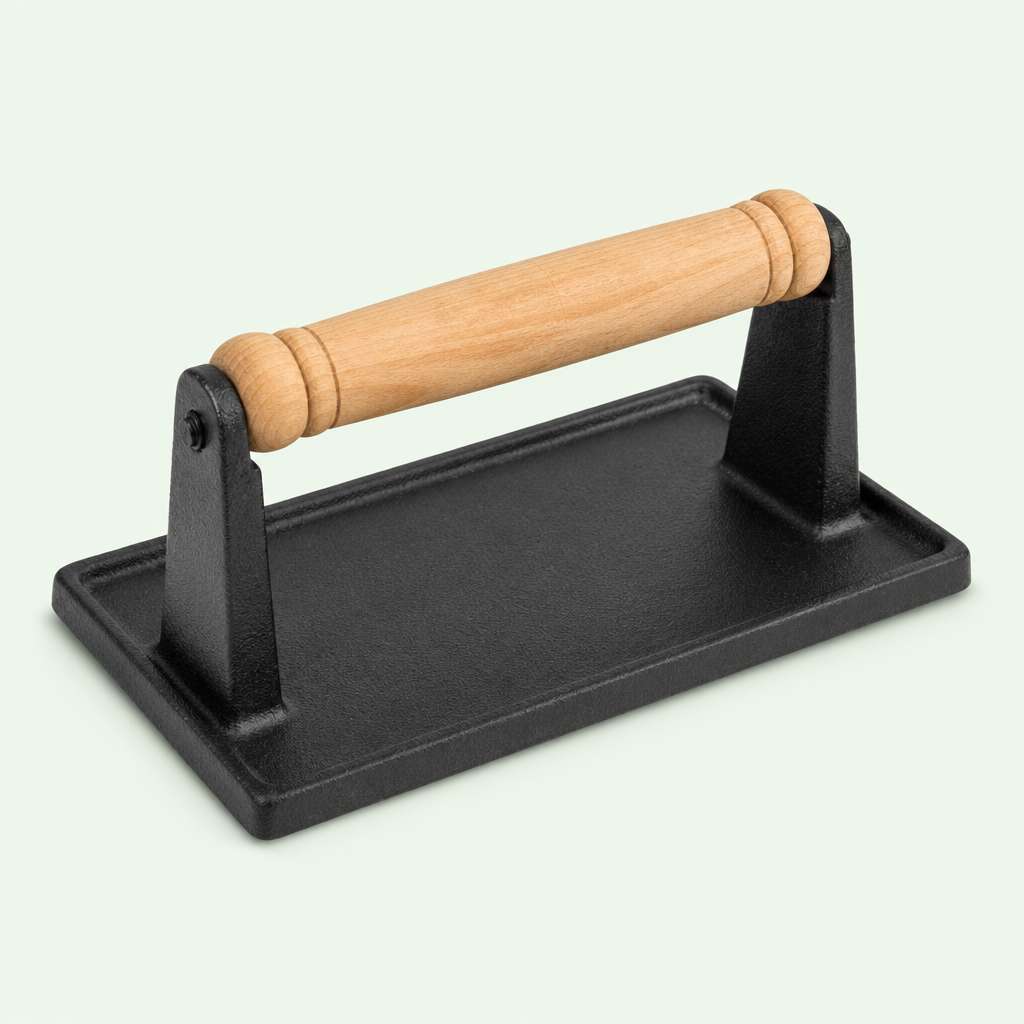 Cast Iron Grill Press
