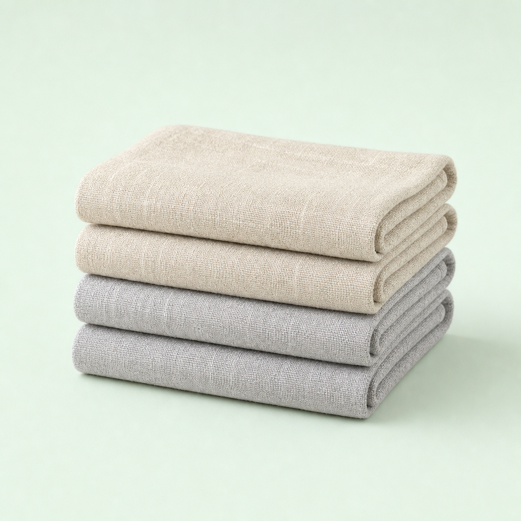 Linen Wash Cloth Set