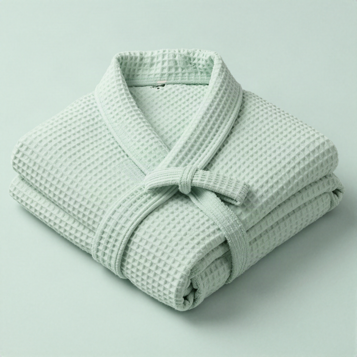 Waffle Weave Cotton Robe