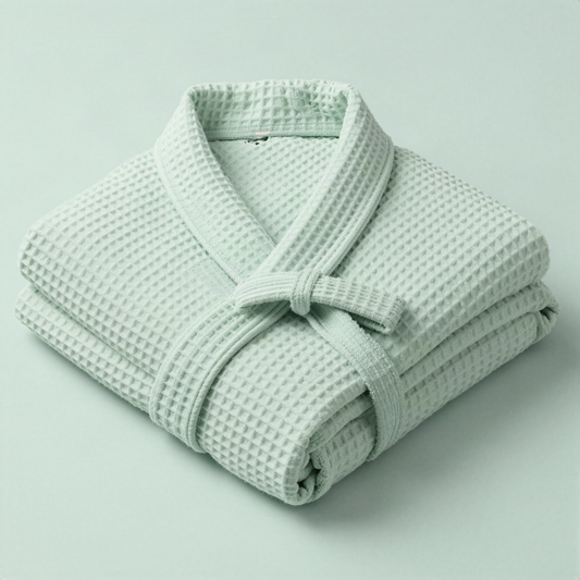 Waffle Weave Cotton Robe