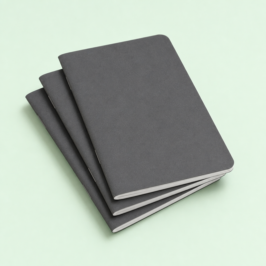 Softcover Pocket Notebook, Three Pack