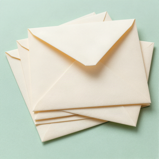 Cotton Paper Envelope Set