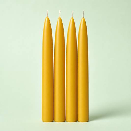 Pure Beeswax Candle Set