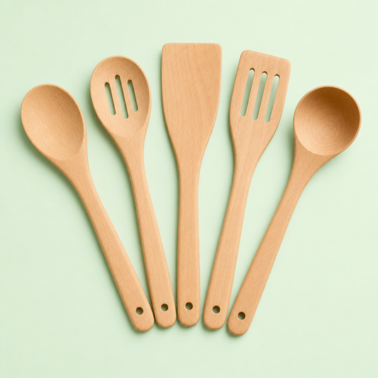 Beechwood Cooking Utensil Set