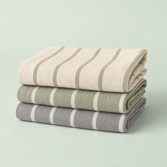 Linen Kitchen Towel Set