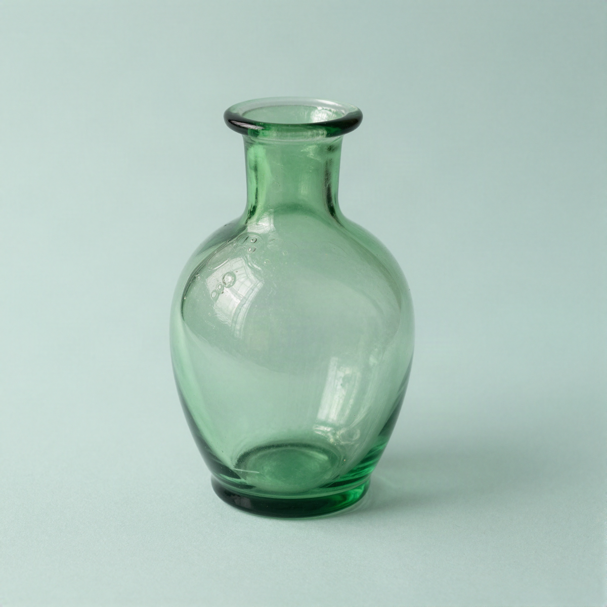 Recycled Glass Bud Vase
